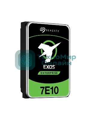Жесткий диск SEAGATE HDD Server Exos 7E10 512E/4kn (3.5'/ 10Tb/ SAS 12Gb/s/7200rpm)