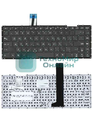 Клавиатура для ноутбука Asus X401 черная