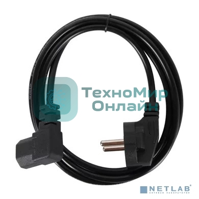 Кабель комп - розетка 220V EU (угол-угол), 1.8m, iOpen ACE021R-1.8M
