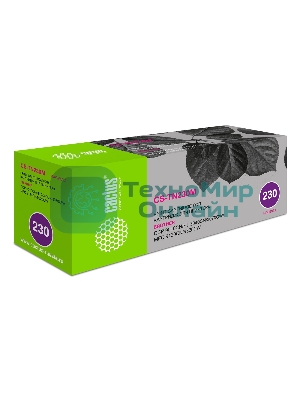 Картридж лазерный Cactus CS-TN230M пурпурный (1400 стр) для Brother HL-3040/3070, DCP-9010, MFC-9120/9320