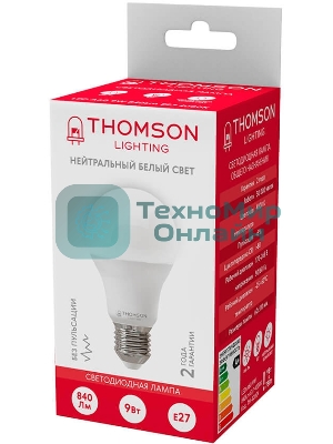 Лампа светодиодная Hiper THOMSON LED CANDLE 10W 830Lm E27 4000K TH-B2024