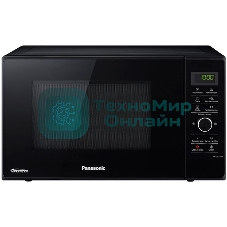 Микроволновая печь Panasonic NN-GD37HBZPE черный 23 л, 1000 Вт, переключатели - сенсор, поворотный механизм