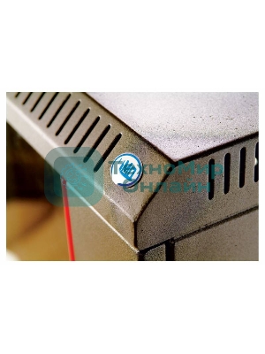 Шкаф настенный ЦМО ШРН-Э-12.500.1 12U 600x520 мм пер. дв. стал. лист несъемные бок. пан. серый