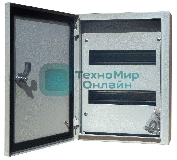 Корпус металлический навесной 400х300х120 24мод. IP54 ЩРН-24 DEKraft 30251DEK