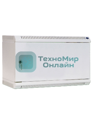 Шкаф телекоммуникационный настенный 6U (600х650) дверь металл, ШРН-6.650.1 (ШPH 6.650.1)