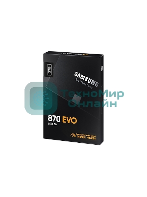 Накопитель SSD Samsung 870 EVO, 2Tb, SATA III, 2.5