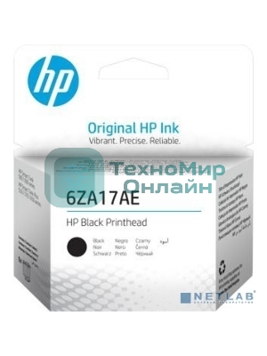 Печатающая головка HP 6ZA17AE черный для HP SmartTank 500/600 SmartTankPlus 550/570/650