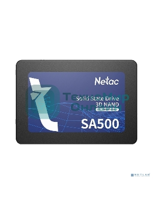 Накопитель SSD Netac SA500, 120Gb, SATA III, 2.5