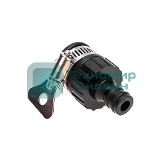 Адаптер пластмассовый 3/4дюйм с внешним хомутом ЧЕТЫРЕ СЕЗОНА 62-0280