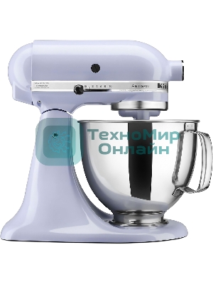 Настольный миксер с откидным блоком KitchenAid 5KSM125ELR Artisan 4.8 л цвет лавандовый
