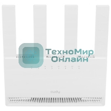Маршрутизатор Cudy BE3600 Wi-Fi 7 Mesh Solution Gigabit Dual Band 2-Pack, Chipset Broadcom, 802.11be/ax/ac/a/b/g/n, 2882Mbps at 5GHz + 688Mbps at 2.4GHz, 3 x 10/100/1000Mbps Ports, Internal antennas, Zerotier/PPTP/L2TP/OpenVPN/WireGuard, MLO, MU-MIMO, Guest network, WPS, DDN