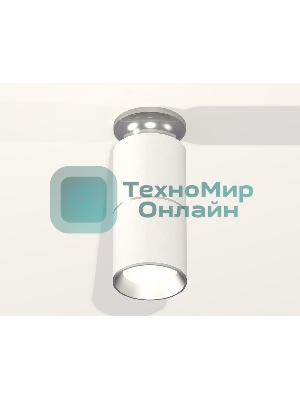 Светильник Ambrella Light XS6301240 SWH/PSL белый песок/серебро полированное MR16 GU5.3 (N6903, C6301, A2060, N6104)