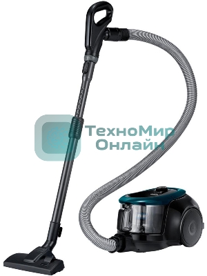 Пылесос Samsung VC18M21C0VN/EV зеленый/черный, 380/1800 Вт, уборка сухой, пылесборник контейнер 1.5 л