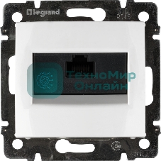 Компьютерная розетка Legrand Valena 774230, белая RJ45 5 кат UTP