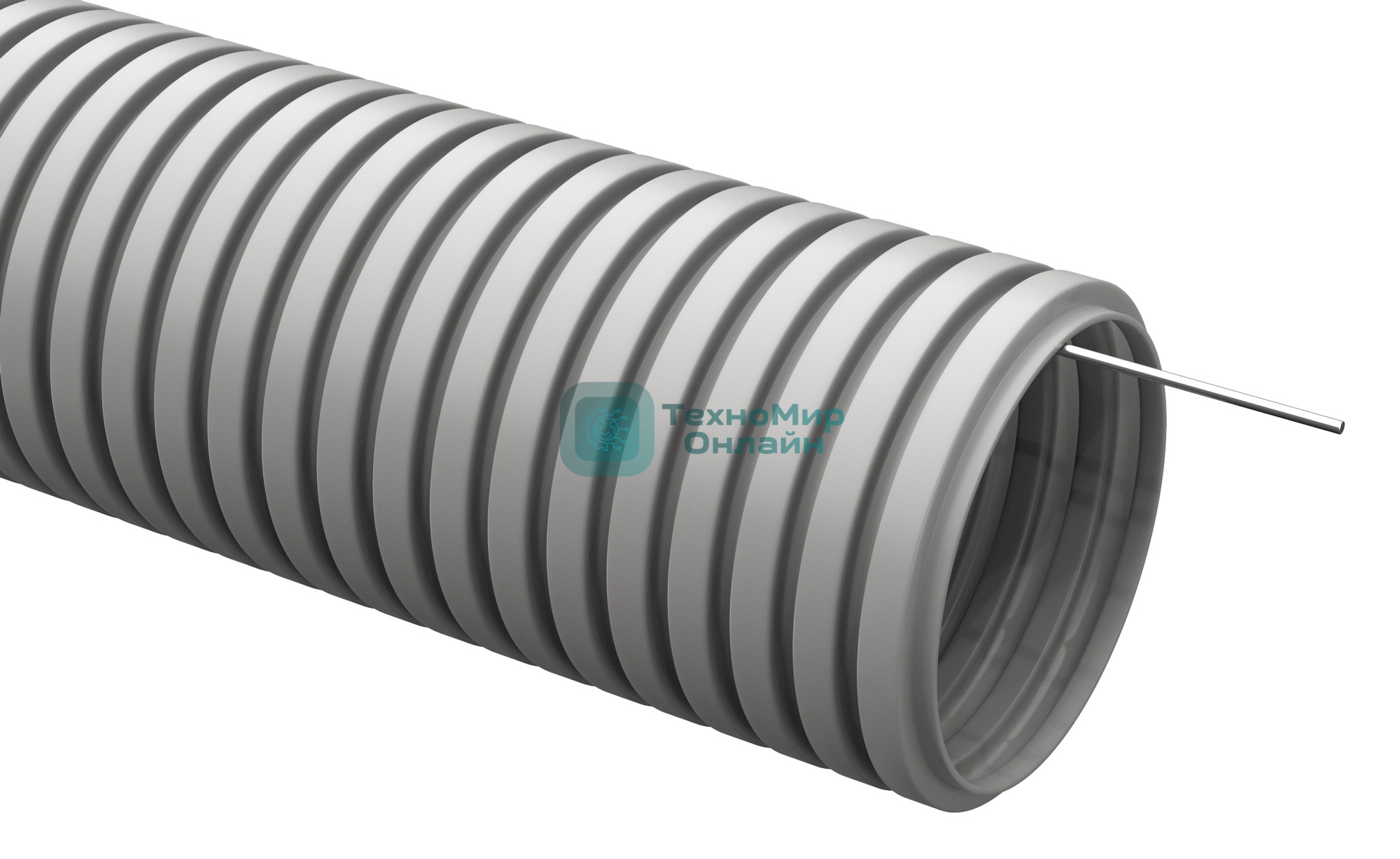 Труба гофр. IEK CTG20-25-K41-025I ПВХ d 25 с зондом (25 м)