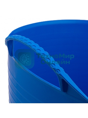 Ведро Сибртех гибкое сверхпрочное 40 л, синее