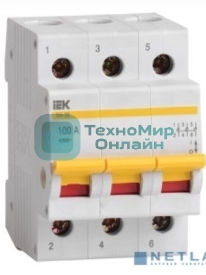 Выключатель нагрузки ВН-32 63А/3П IEK MNV10-3-063