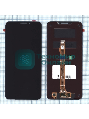 Дисплей для Huawei Nova Y91 в сборе с тачскрином, черный orig lcd