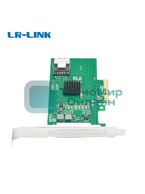 Переходник Lr-Link LRST9630-4IR PCIe x1 4-Port SATA3 RAID, MARVELL 88SE9230, 1* SFF-8087,RAID 0, 1, 10, JBOD