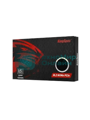 Накопитель SSD M.2 KingSpec NX-1Tb, PCIe 3.0 x4, NVMe, R/W 3400/3100