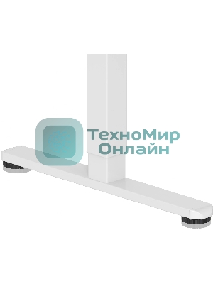 Стол компьютерный Cactus CS-ED-WTBAM столешница бамбук, бежевый, каркас белый