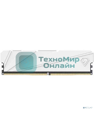 Оперативная память NETAC, DDR4, 16GB (1x16GB), 3200MHz, CL16, DIMM, с радиатором, белый