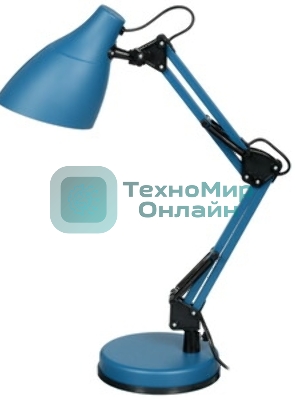 Светильник Camelion KD-331 C06 синий (Светильник настольный, 230V, 40W, E27)