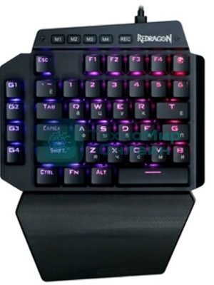 Клавиатура Redragon Nagato проводная, USB Type-A, чёрный