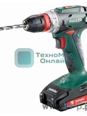 Дрель-шуруповерт Metabo BS 18 Quick 602217500, 18 В, 2 Ач, 48 Нм, щеточный
