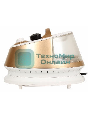 Отпариватель Kitfort КТ-913 белый/золотистый, 2000 Вт, 35 г/мин, 1300 мл