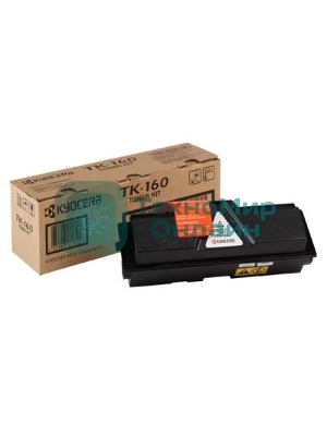 Картридж лазерный Kyocera TK-160 (1T02LY0NL0/1T02LY0NLC) черный для FS-1120D/FS-1120DN/P2035D/P2035DN 2500 стр.
