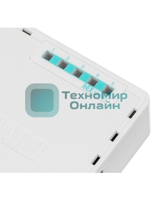 Маршрутизатор MikroTik RB750r2 hEX lite 5x10/100 Mbps