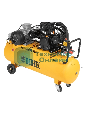 Компрессор воздушный Denzel рем. привод BCW3000-T/100, 3,0 кВт, 100 литров, 520 л/мин