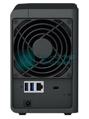 СХД настольное исполнение SYNOLOGY 2BAY NO HDD DS223