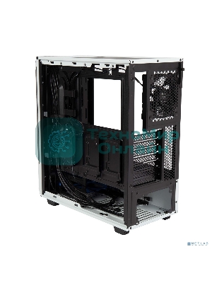 Компьютерный корпус Hiper PW81 белый без БП ATX 3x120мм 2xUSB2.0 2xUSB3.0 audio bott PSU
