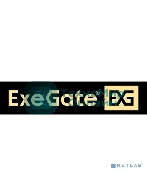 Компьютерный корпус Minitower ExeGate mEVO-7807 (mATX, без БП, 1хUSB+1хUSB 3.0, черный 1x12см с RGb подсветкой)