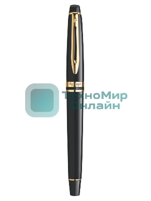 Ручка перьевая Waterman Expert 3 (CWS0951640) Black Laque GT, F, сталь, подарочная коробка