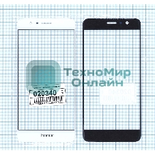 Стекло для Huawei Honor 8 белое