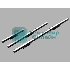 Трековый линейный светильник Ambrella light GL4475 BK черный IP20 30W 3CCT 3000-6000K SMART 48V 120° 904*22*45