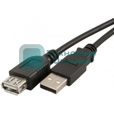 Кабель Defender USB 2.0USB02-06,AM-AF 1.8м, PolyBag,