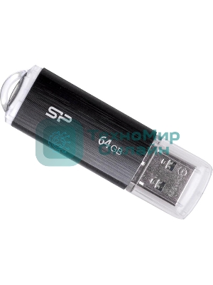 Флешка USB Silicon Power R/W 64Gb Ultima U02 SP064GbUF2U02V1K USB 2.0 черный
