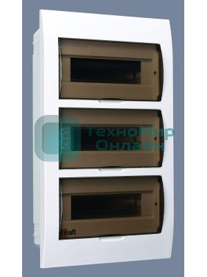 Корпус пластиковый встраиваемый 36мод. ЩРВ-П-36 50х36х10 IP41 SchE 31007DEK