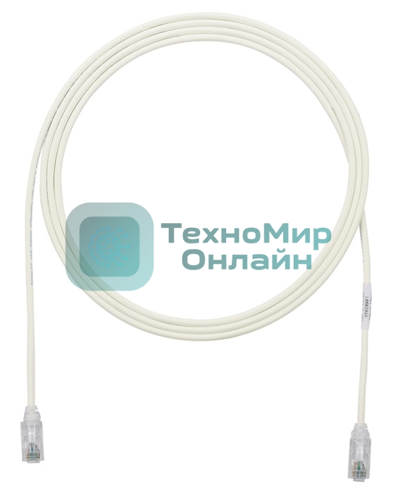 Патч-корд Panduit UTP28SP1M вилка RJ-45-вилка RJ-45 кат.6 1м белый LSZH