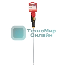 Отвертка шлицевая Rexant SL 4х200 мм, двухкомпонентная рукоятка