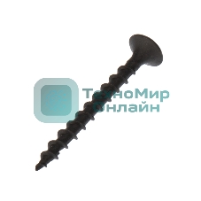 Саморез гипсокартон-дерево Kranz 3,5х45 пакет (500 шт/уп)