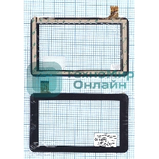 Сенсорное стекло (тачскрин) для DNS AirTab E76 HK70DR2201. черное