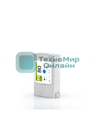 Картридж струйный NVPrint 80 (NV-C4846A) Cyan для HP DesignJet 1050c, 1055см (400 мл)