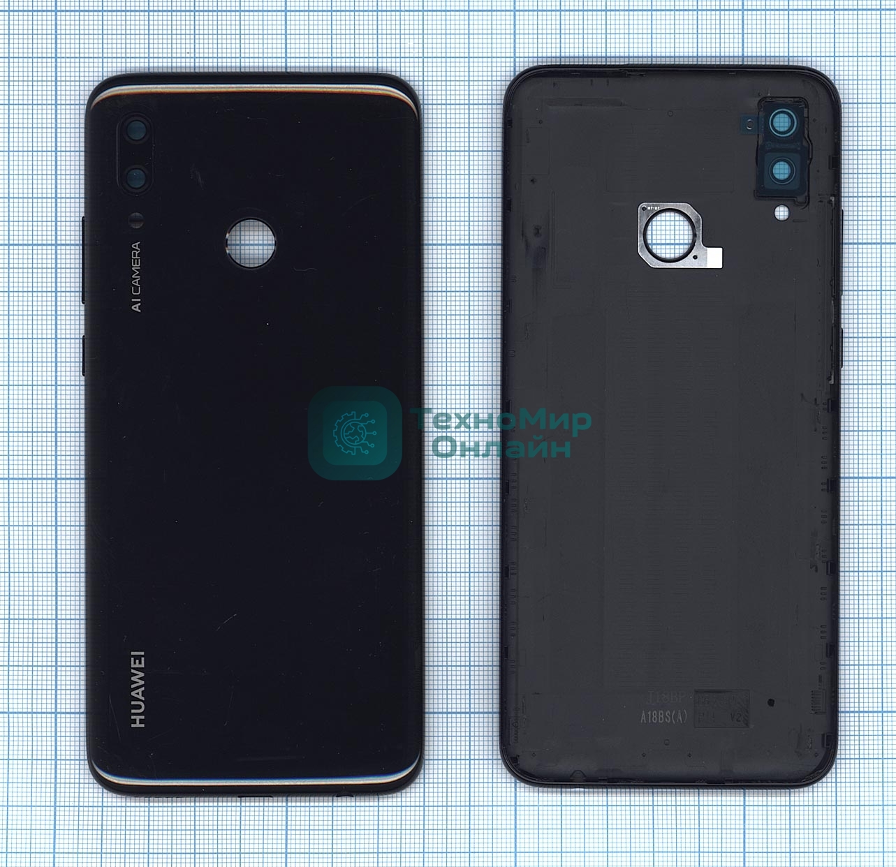 Задняя крышка для Huawei P Smart 2019 черный