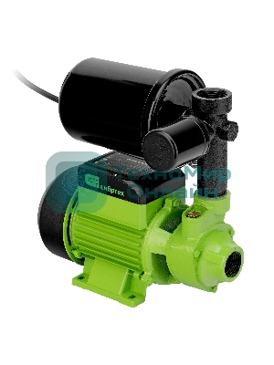 Насосная станция Сибртех НС400-Ч, 400 Вт, напор 32 м, 2100 л/ч, ресивер 2л