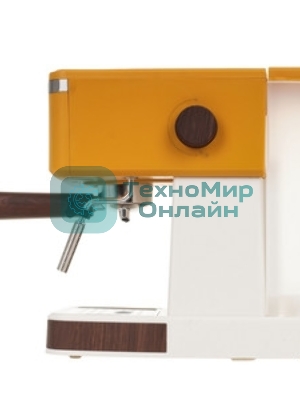 Кофеварка эспрессо BQ CM2006 желтый, исп. кофе - молотый, 1.7 л, 850 Вт, 20 бар